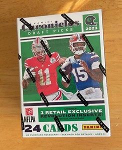 2023 Panini Chronicles Football Draft Picks  Blaster Box 24-CARDS UNOPENED