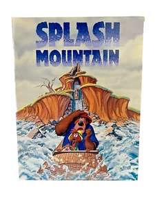 CARPETA FOTO DE MONTAÑA SPASH 1970 5 JINETES IMAGEN EN COLOR DISNEYLAND - Imagen 1 de 4