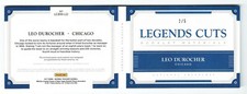 2017 PANINI NATIONAL TREASURES LEO DUROCHER LEGENDS CUTS BOOKLET PATCH AUTO 2/5