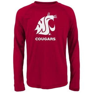Outerstuff NCAA Youth (8-20) Washington State Cougars Replen Performance Shirt - Picture 1 of 2