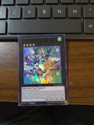 Yugioh Majester paladin The Ascending Draco Slayer Misprint No Name With imprint - Image 1 of 2