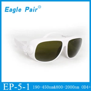 190-450 & 800-2000nm 1064nm YAG Absorbing Broad Spectrum Goggles - Picture 1 of 4