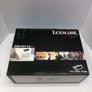 Cartuccia toner nero Lexmark X651H11A programma di restituzione ad alto rendimento OEM originale - Foto 1 di 8
