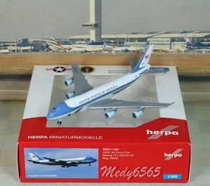 Herpa Wings US Air Force One (29000) B747-200 (NG) RARE 1/500 - Picture 1 of 4