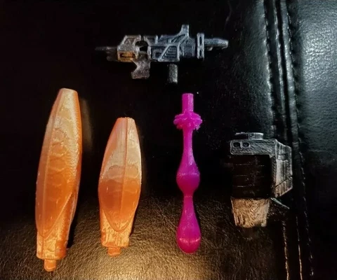 Custom gun and barrel ONLY for transformers kingdom galvatron (no figure includ) Cover