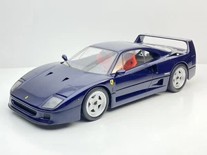 NOREV 1/12 Ferrari F40 1987 Blue (BBR MR ELITE CMC CMR HH IVY AUTOART KYOSHO) - Foto 1 di 5