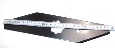 Flachmesser für Viking Häcksler AE2180,2230,2318,2323,AD2300, Länge 27,2cm - Bild 1 von 2