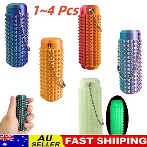 1~4pcs Keychain Anxiety Relief Regularly Portable Vibrant Colors Stim Tool 2025 - Picture 1 of 28