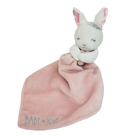 Baby Starter's Pink Love Bunny Security Blanket Stuffed Animal Plush Rattle 2018