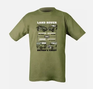 Olivgrünes leichtes Land Rover Defender Forward Control T-Shirt - Bild 1 von 1