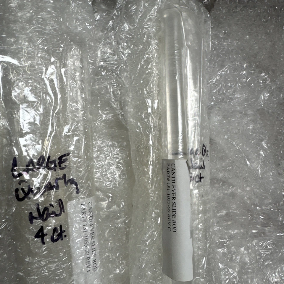 Barra deslizante de cuarzo Heraeus Catevlever Pt# 151-1055-00 Foto 1 de 2