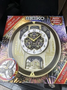⚡️Seiko Melodies in Motion Orologio Musicale Edizione Speciale da Collezione QXM399BRH - Foto 1 di 3