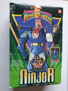 Power Rangers 1995 Bandai Ninjor komplett in Box! Siehe Bilder! Vintage Sammlerstück! - Bild 1 von 15