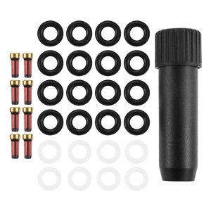 8x Car Fuel Injector Repair Seal Kit O-Rings Caps Filters For Land Rover 4.4L V8 - Picture 1 of 12