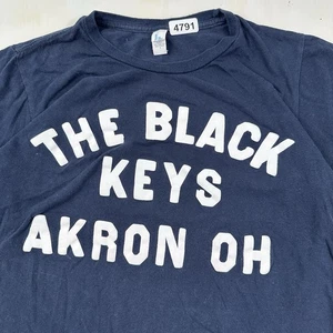 Y2K The Black Keys Konzert T-Shirt Herren Small blau Akron Ohio Vintage 100 % Baumwolle - Bild 1 von 10
