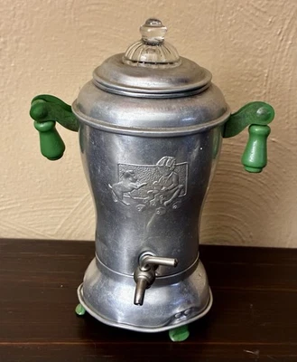 Vintage Child’s Kitchen Toy Metal Aluminum Miniature Coffee Urn Percolator - Image 1 of 4