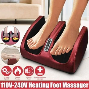 Elektrisches Fußmassagegerät Shiatsu Knetrolle Wärmetherapie Schmerzlinderungsgerät - Bild 1 von 28