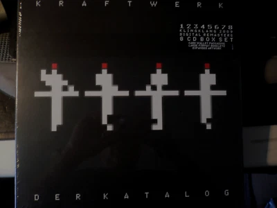 KRAFTWERK - DER KATALOG (BLACK EDITION)  8-CD DELUXE BOX-SET GERMANY  KOMPLETT ! - Bild 1 von 4