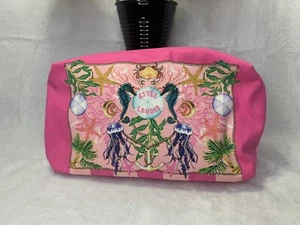 2 BRAND NEW ASSORTED COSMETIC BAGS (PINK SANDS) - Picture 1 of 4