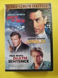 NEW - 3 Features - Born to Win / Gold / Death Sentence DVD - Imagen 1 de 1