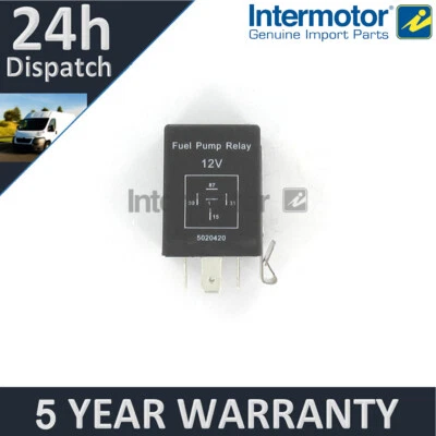 For Ford Escort 1982-1990 1.6 2.0 Intermotor Fuel Pump Relay 59151PV - Image 1 of 2