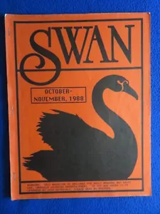 SWAN (CHIRON RISING) MAGAZINE OCT-NOV 1988 OLDER GAY MEN BEARS - Imagen 1 de 1