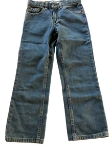 Jeans Urban Pipeline Ragazzo Vita Regolabile Denim Relaxed Dritto Taglia 8 Nuovo - Foto 1 di 11