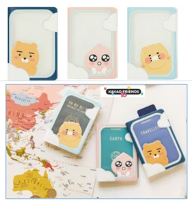 Estuche KAKAO Friends PASAPORTE Ryan Apeach Choonsik 9,5* 14 cm *Deber pagado en EE. UU. - Imagen 1 de 10
