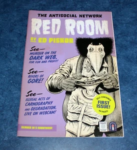 RED ROOM V1 #1 1:5 variant 1st print ED PESKOR FANTAGRAPHICS COMIC 2021 NM - Picture 1 of 1