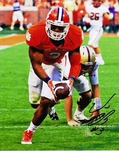 Clemson Tigers Vic Beasley Autographed Photo 8x10 COA Memorabilia - Picture 1 of 1