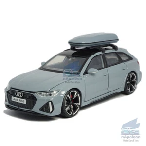 1:32 Audi RS6 Model Car Alloy Diecast Toy Vehicle Collection Kids Gift Gray - Picture 1 of 12
