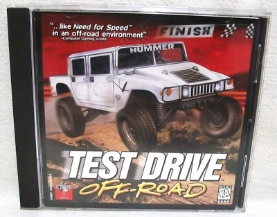 Test Drive Off-Road PC CD-ROM Computer Game 1996 Win/95 Accolade *USED* - Image 1 of 4