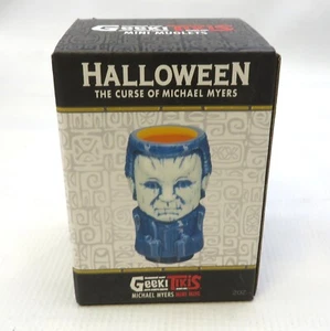 MICHAEL MYERS MINI MUGLET Geeki Tikis Taza Cerámica Halloween La Maldición 2oz NUEVO - Imagen 1 de 1