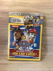 New Paw Patrol Marshall and Chase on the Case Limited Edition Gift Set DVD+Book! - Picture 1 of 6