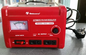 TRANSFORMATEUR 220V-110V ET 110V- 220V 1000W STABILISATEUR TENSION CONVERTISSEUR - Picture 1 of 2