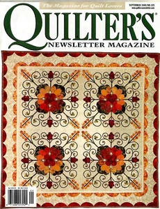 2000 September No.325 Quilter's Newsletter Magazine Vintage #Q91 - Foto 1 di 1