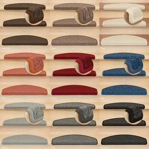 Stufenmatten Treppenmatten Treppenteppich Ariston in 9 Farben und versch. Set's - Bild 1 von 29