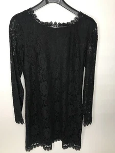 Damen Bacci wunderschönes schwarzes Spitzenkleid •Größe XL*Neu mit Etikett - Bild 1 von 10