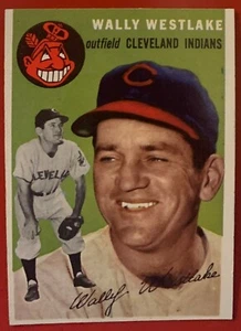 1954 Topps #92 Wally Westlake quasi nuovo-MT - Foto 1 di 2