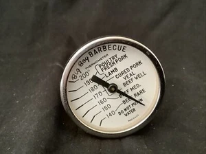 Vintage Big Boy Barbecue Fleischthermometer, Made in USA, großer Text, 2" Breite x 5,25" Länge - Bild 1 von 3