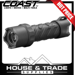 Coast LED Torch Flashlight 250 Lumens Polysteel COAPS200