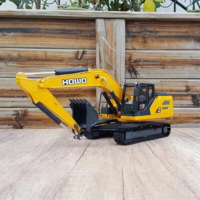 1/35 Scale HOWO HE215 Hydraulic Excavators Diecast Model Toy Gift NIB - Image 1 of 4