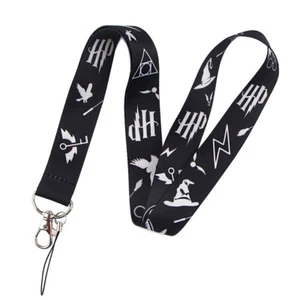 Wizard Theme Lanyard ID Badge Holder Deathly Hallows Lanyard Gift Potter Travel - Picture 1 of 8