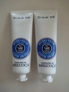 2 X L'OCCITANE Dry Skin HAND CREAM 20% Organic Shea Butter 30ml NEU - Bild 1 von 2