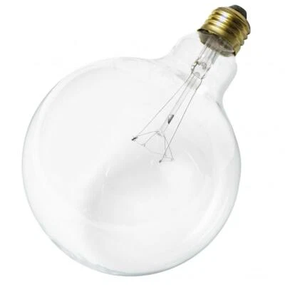 G40 60 60/G40 CLEAR GLOBE NIGHT LIGHT BULB - Image 1 of 2