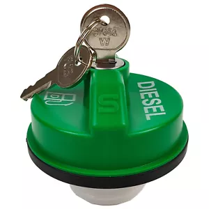 10591D Locking Diesel Fuel Gas Cap Fit For Chevy Silverado Dodge Ram GMC Sierra - Foto 1 di 8