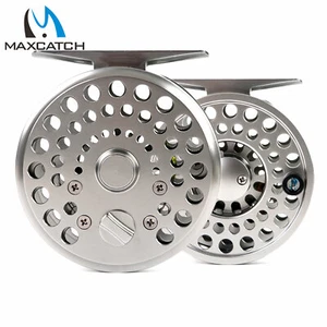 Maxcatch Classic Fly Reel 2/3 3/4WT Clicker And Pawl Drag Trout Fly Fishing Reel - Picture 1 of 10