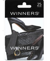 1+ collectible gift card Canada WINNERS HOMESENSE MARSHALLS tie shoe bag watch