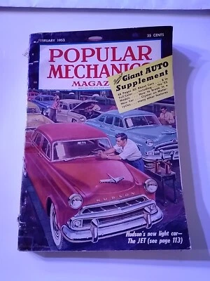 Popular Mechanics Magazine Vintage February 1953 - Image 1 of 3