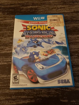 Sonic and Sega All Stars Racing Transformed (Nintendo Wii U, 2012) Complete - Image 1 of 4